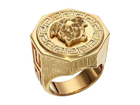 fake versace medusa ring|ring female medusa.